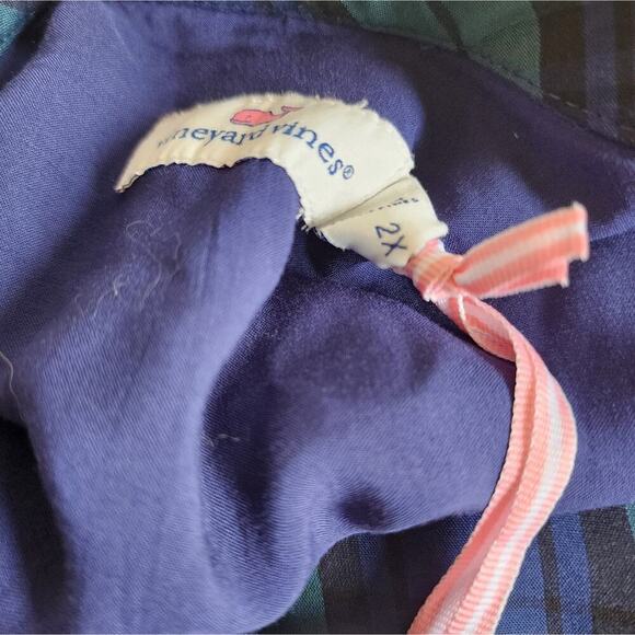 VINEYARD VINES BLACKWATCH PLAID NEW DRESS SIZE 2X - Picture 5 of 8